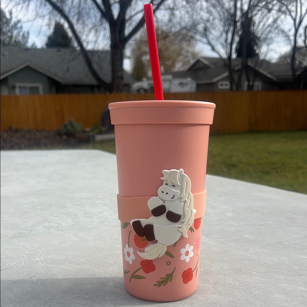 🐴NWT Starbucks 2026 Lunar Year of the Horse Pink Cold Cup 20oz Tumbler🍓